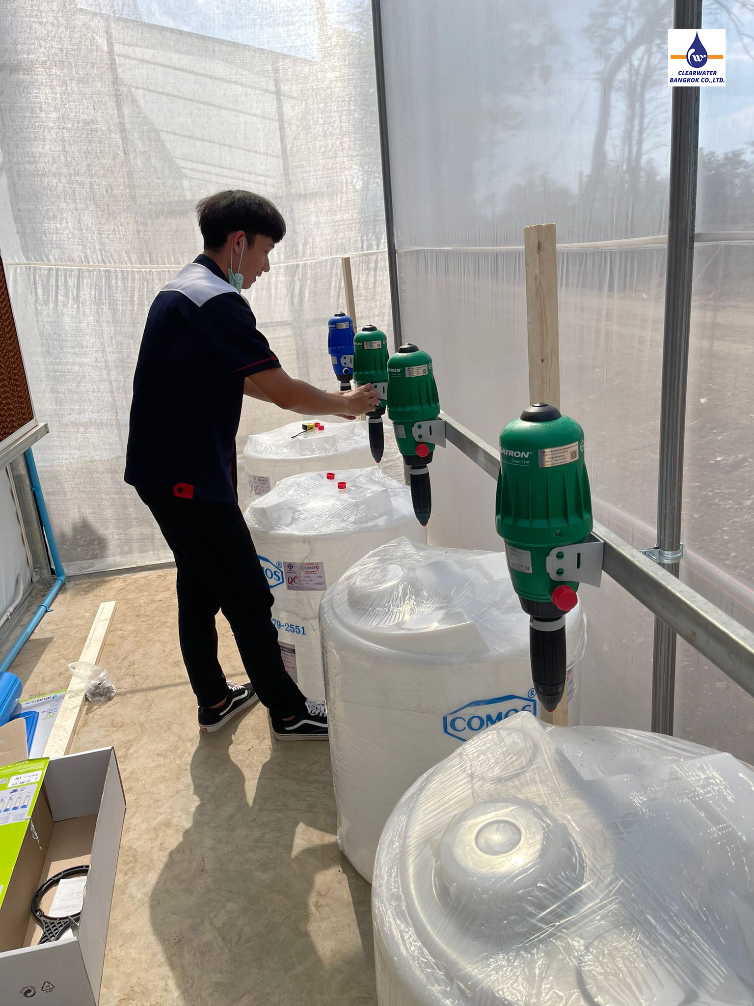 DOSATRON ในระบบ Green Houses