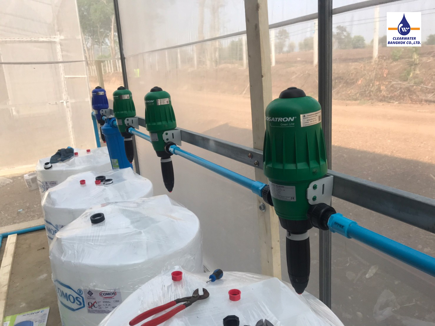 DOSATRON ในระบบ Green Houses