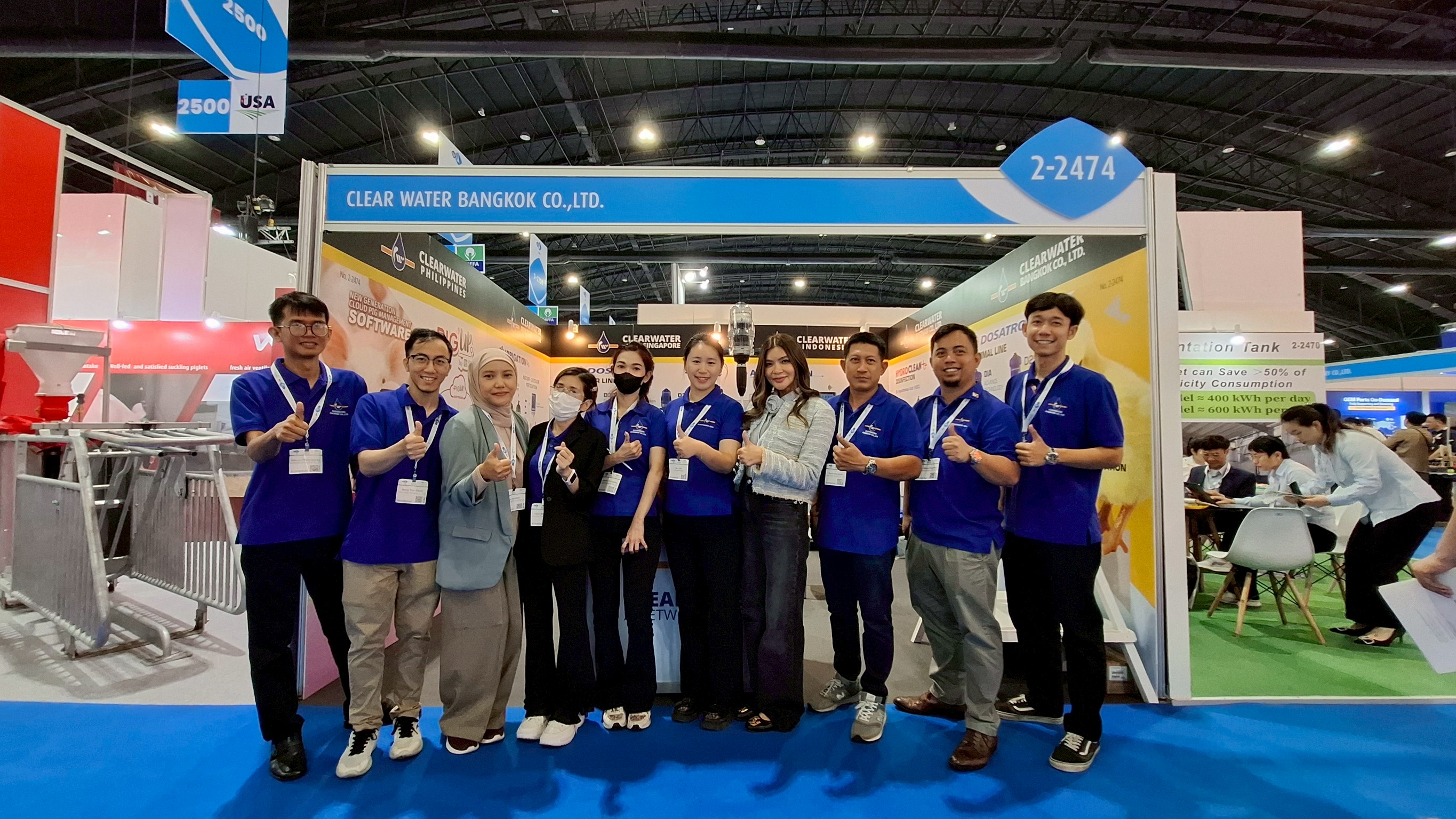 CLEARWATER TEAM at VIV ASIA 2025