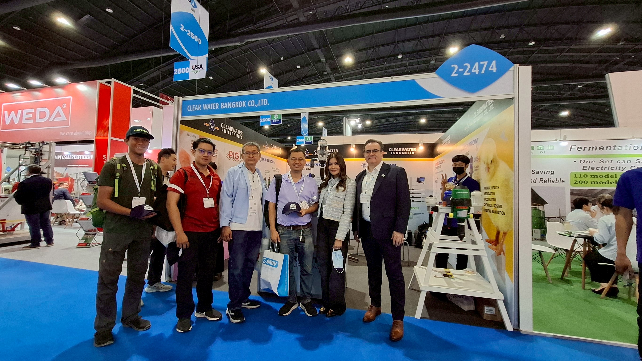 CLEARWATER TEAM at VIV ASIA 2025
