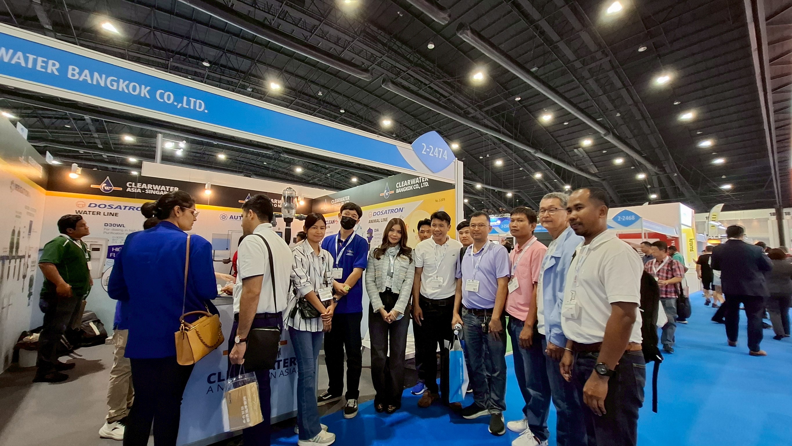 CLEARWATER TEAM at VIV ASIA 2025