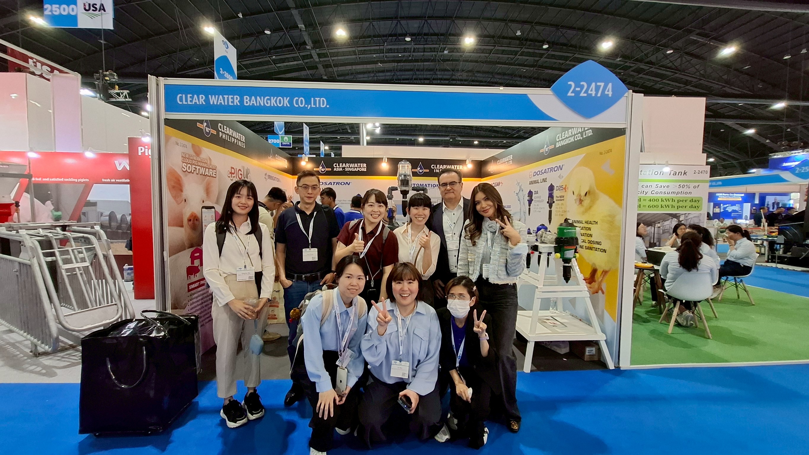CLEARWATER TEAM at VIV ASIA 2025