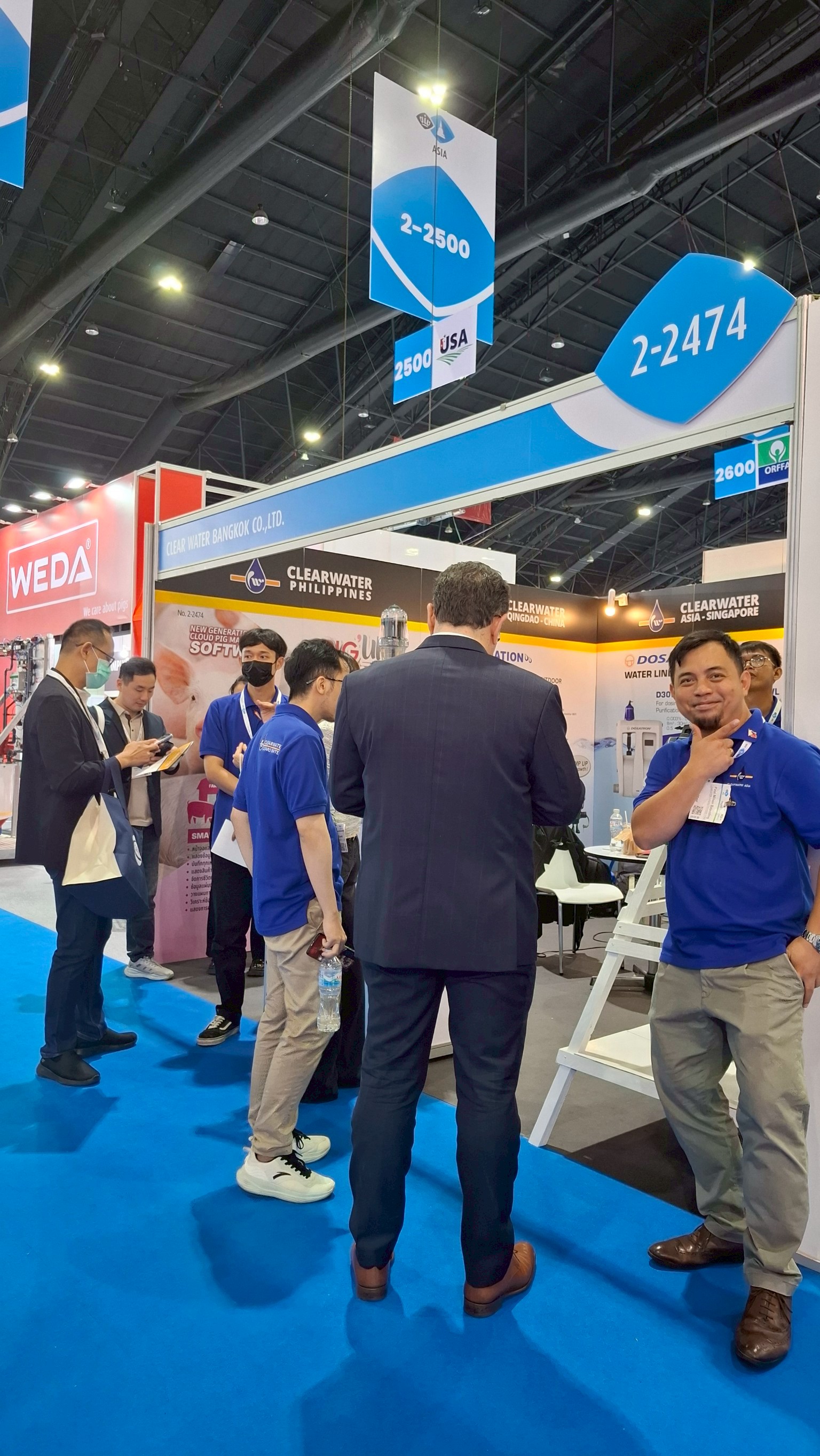 CLEARWATER TEAM at VIV ASIA 2025