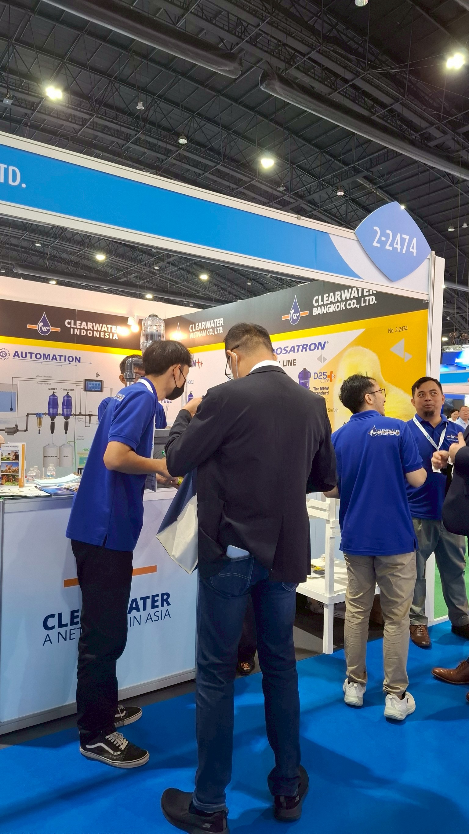 CLEARWATER TEAM at VIV ASIA 2025