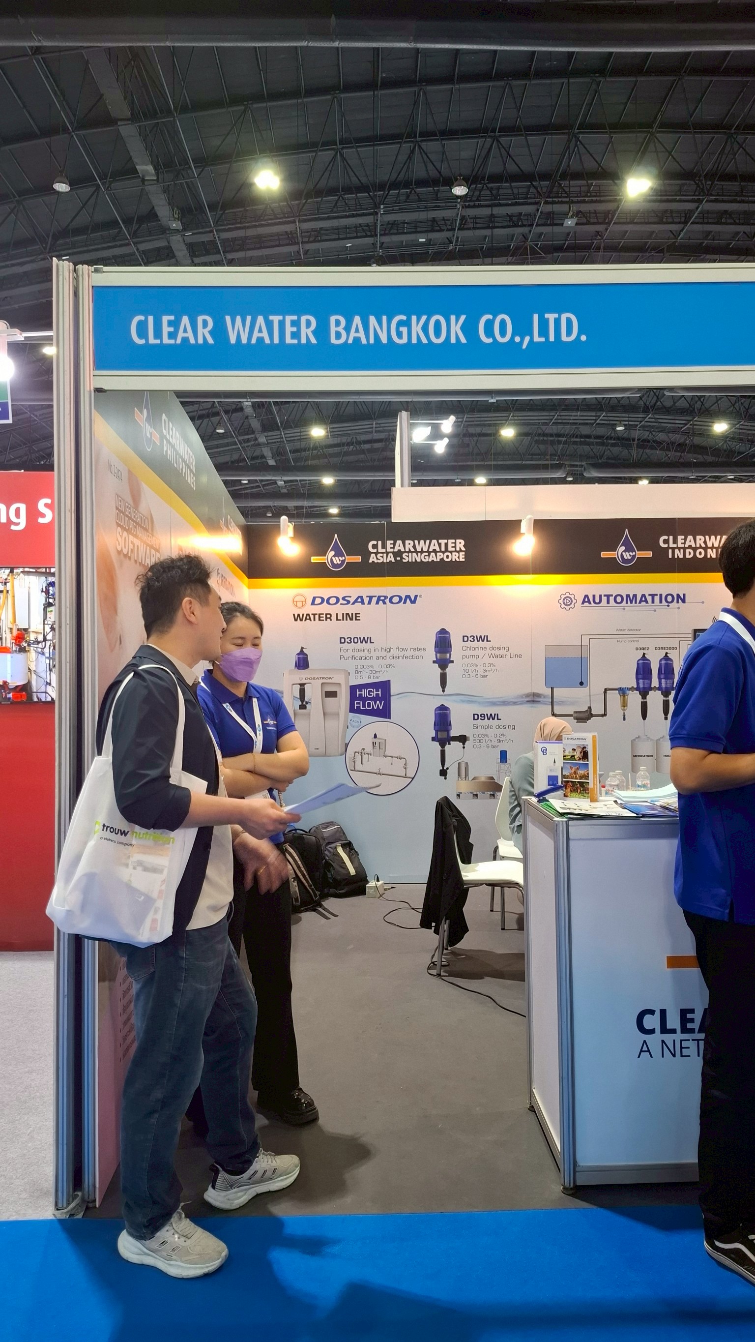 CLEARWATER TEAM at VIV ASIA 2025