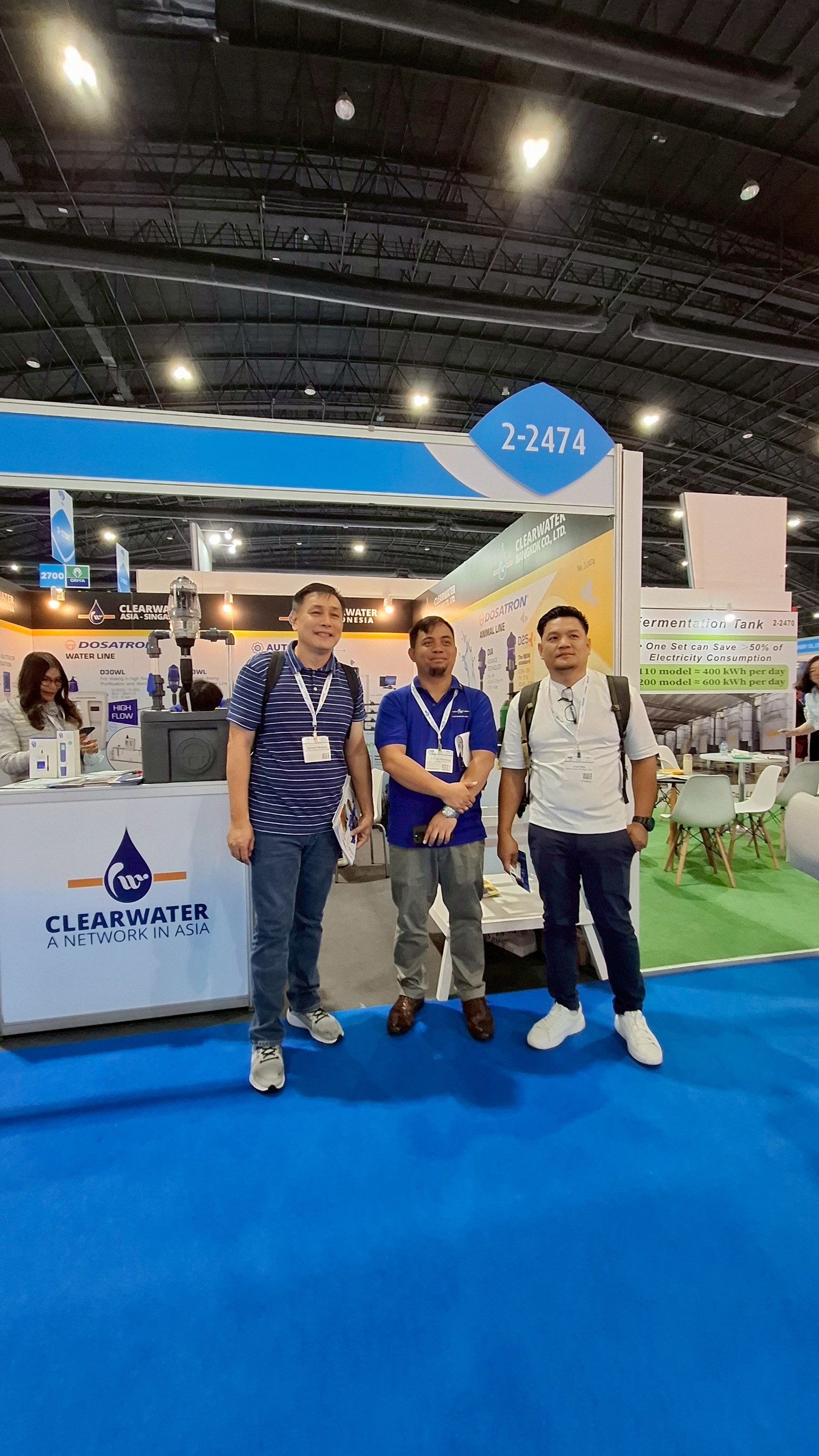 CLEARWATER TEAM at VIV ASIA 2025