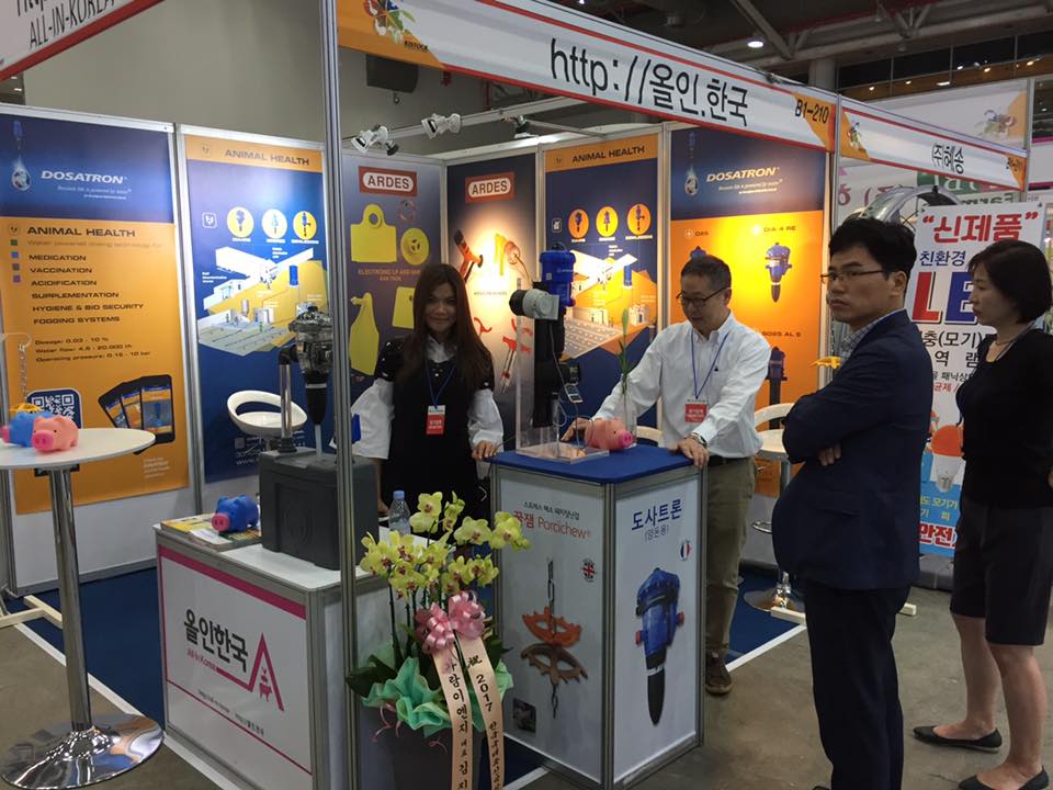 Clearwater Bangkok at KI Stock Exhibition in Daegu in Korea.