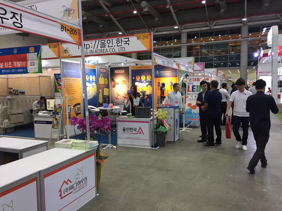 Clearwater Bangkok at KI Stock Exhibition in Daegu in Korea.