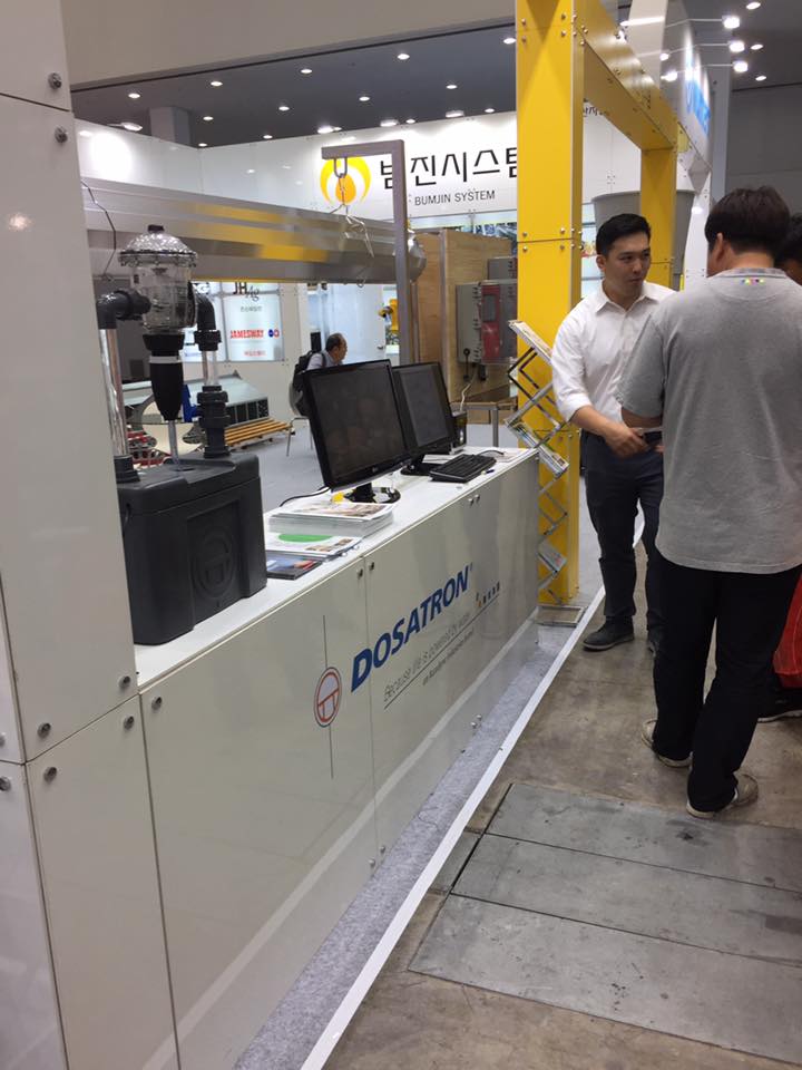 Clearwater Bangkok at KI Stock Exhibition in Daegu in Korea.