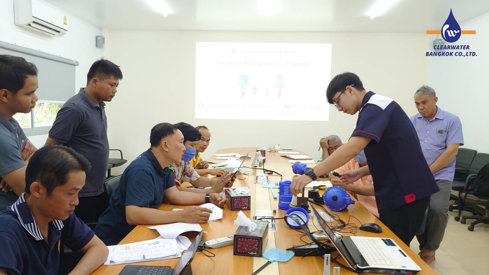 Trainning Dosatron Dosing pump : DIA