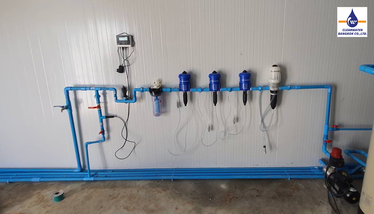 Dosatron ในระบบ Aeroponic Indoor