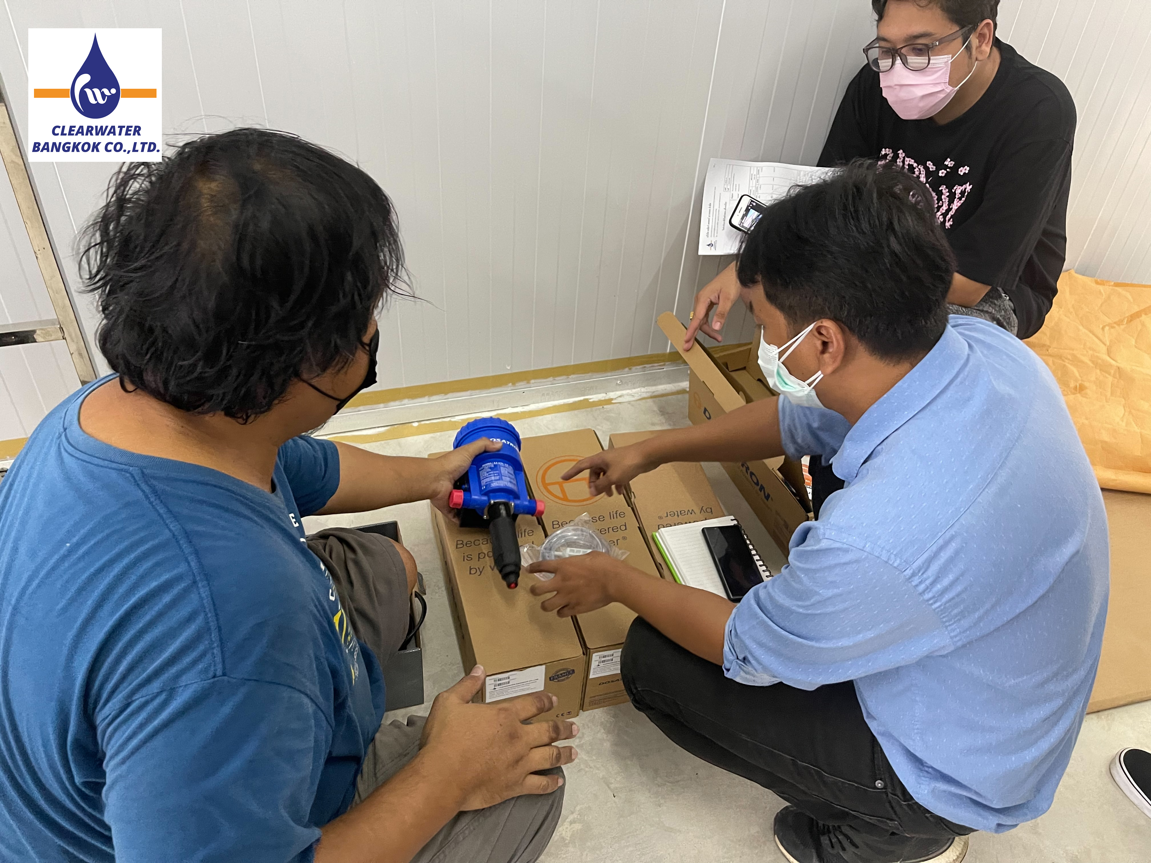 Dosatron ในระบบ Aeroponic Indoor