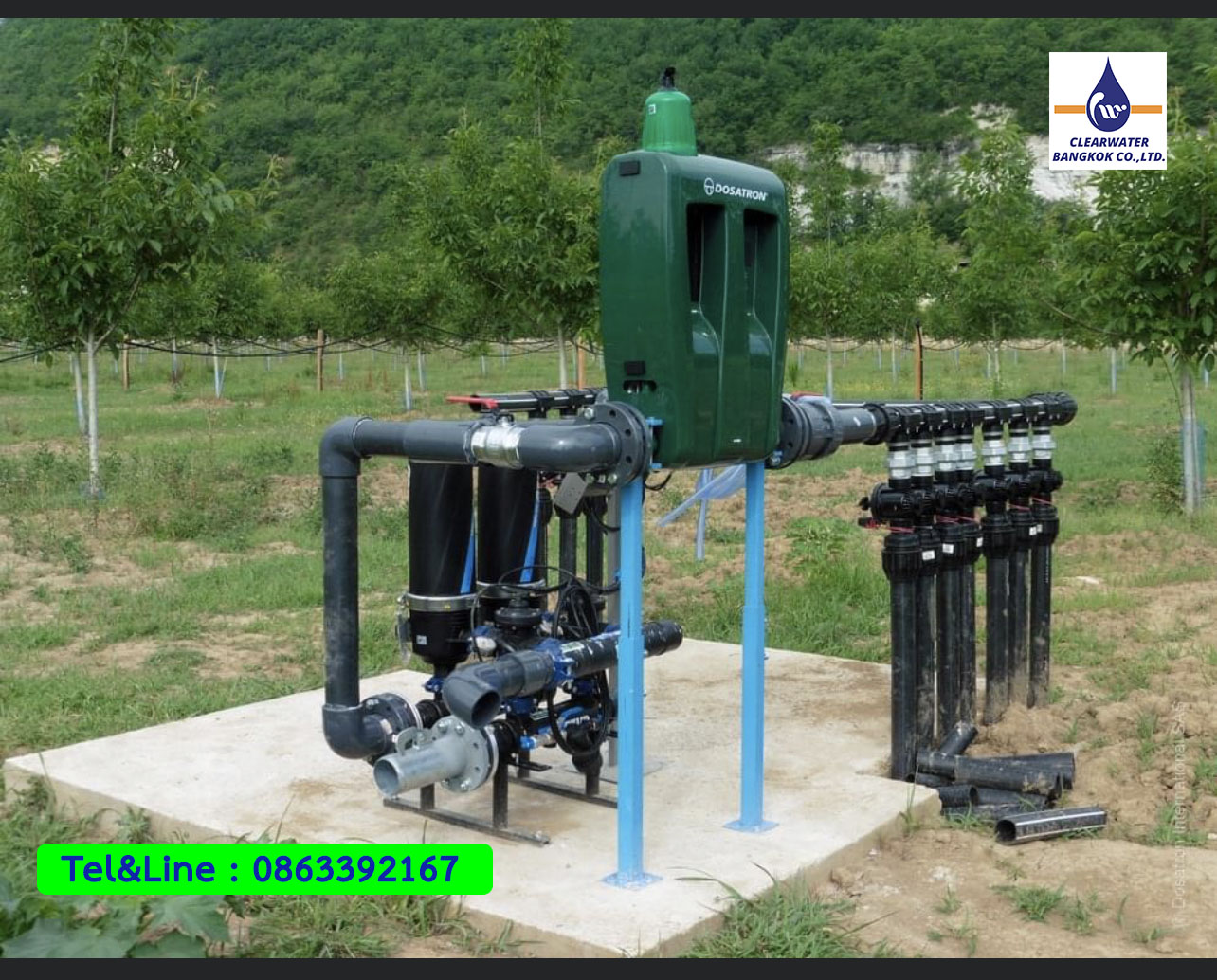 ปั๊มให้ปุ๋ย ผสมปุ๋ย DOSATRON PUMP รุ่น D30GL1 ปั๊มให้ปุ๋ย ผสมปุ๋ย DOSATRON PUMP รุ่น D30GL1
